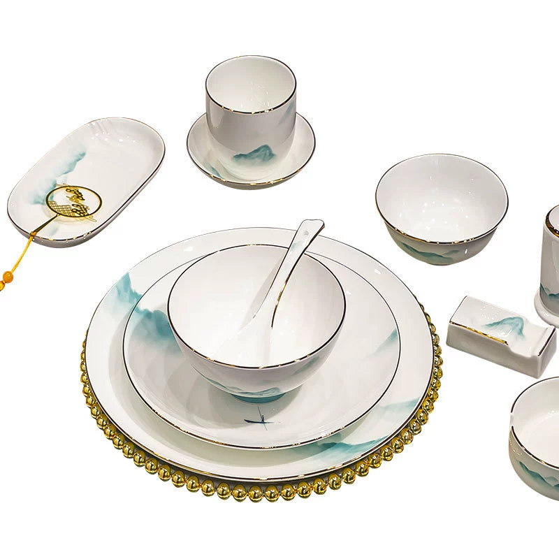 Bone China Dinnerware Set tableware view 5