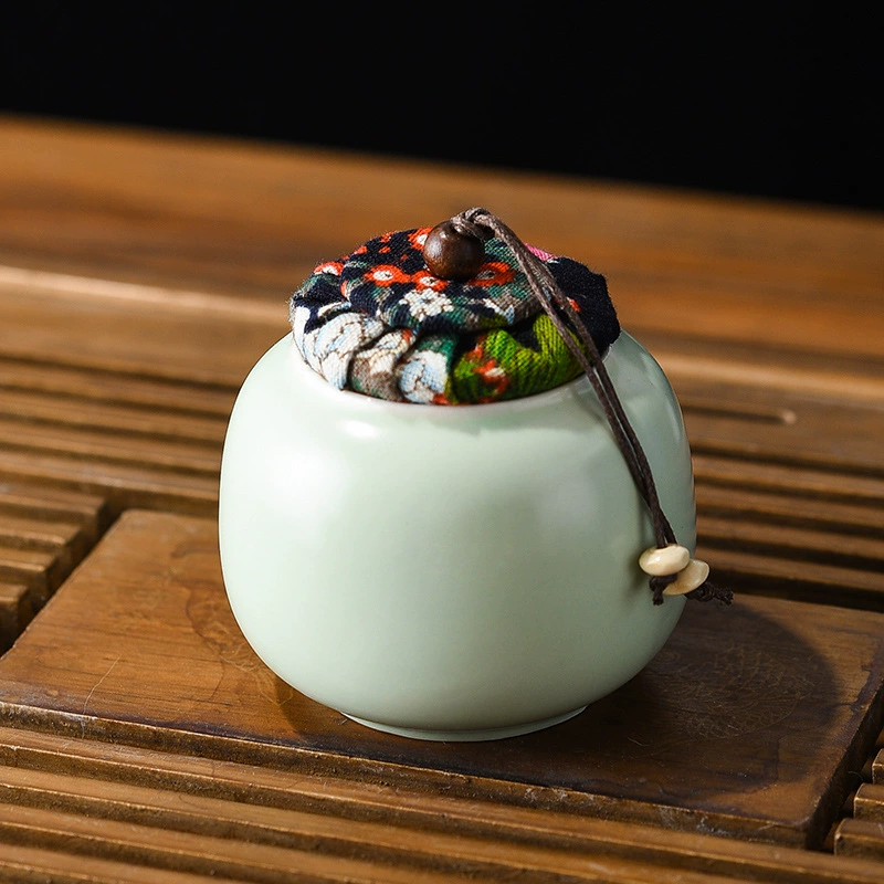 Ceramic Tea Set with Tea Canister tableware view 7