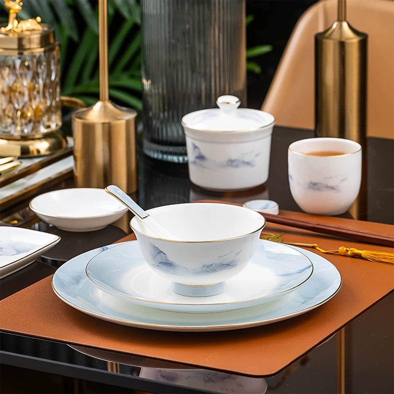 Bone China Dinnerware Set tableware view 4