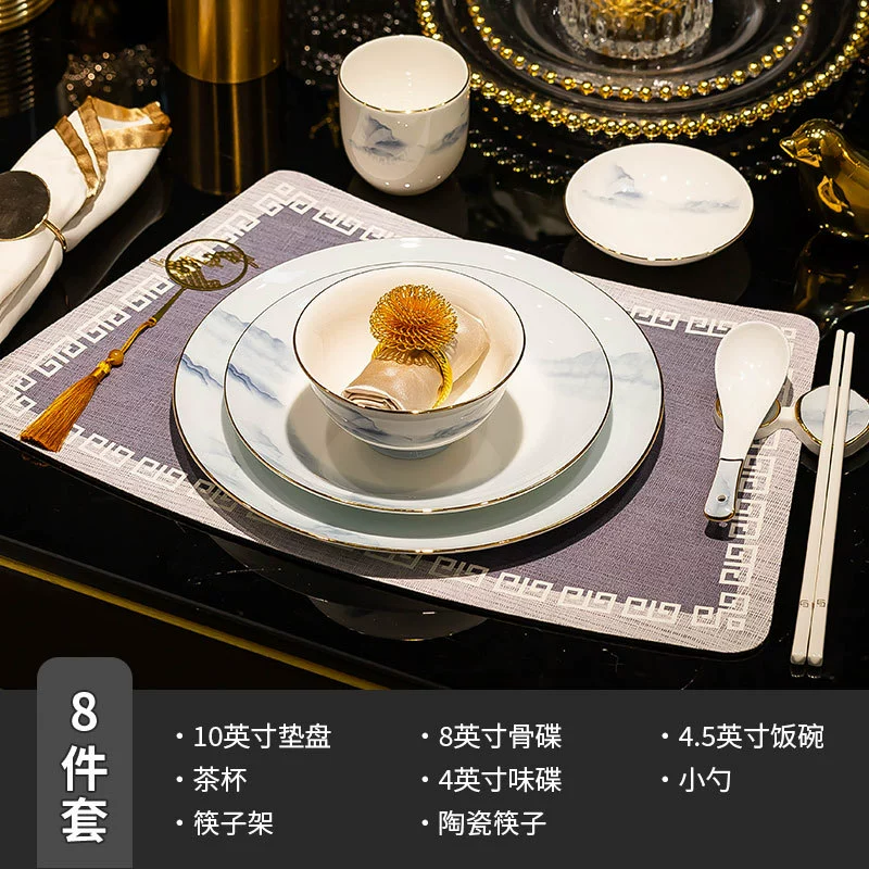 Bone China Dinnerware Set tableware view 8