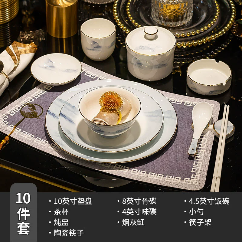 Bone China Dinnerware Set tableware view 10