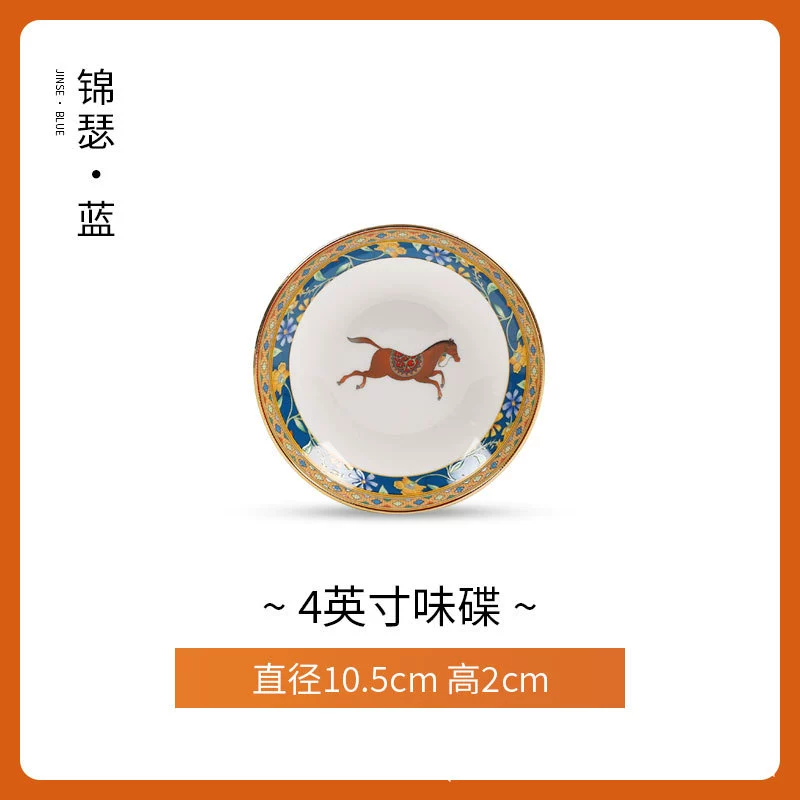 Tigela de pé alto de porcelana de osso tableware view 6