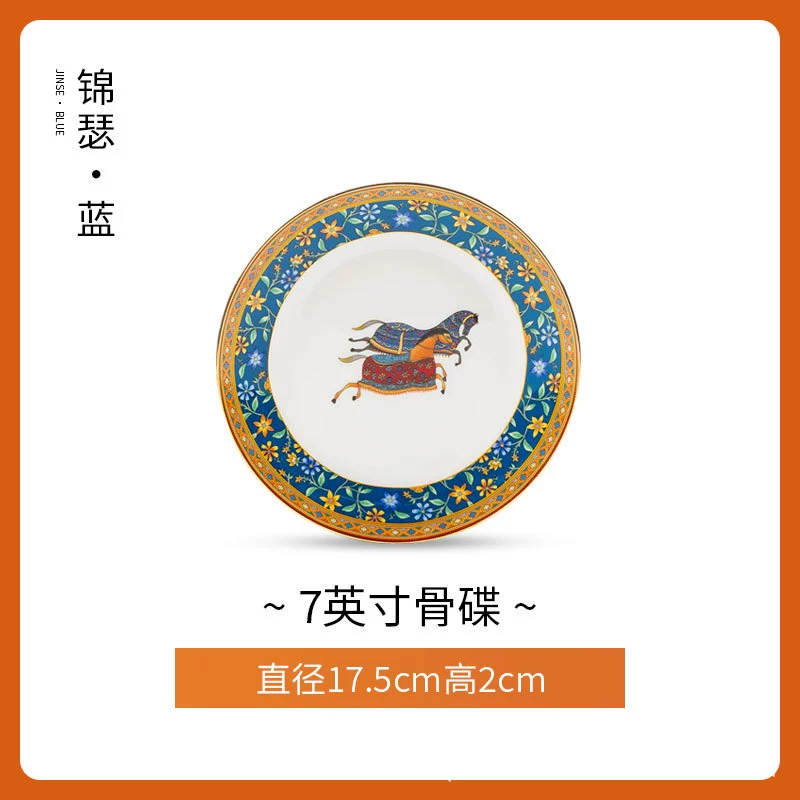 Tigela de pé alto de porcelana de osso tableware view 10