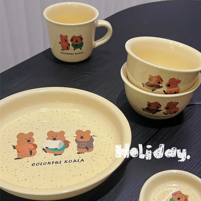 Service de table en porcelaine design crème tableware view 5