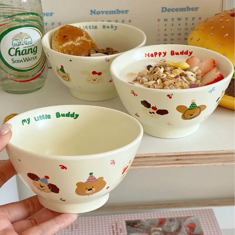 Cartoon Animal Bowl tableware