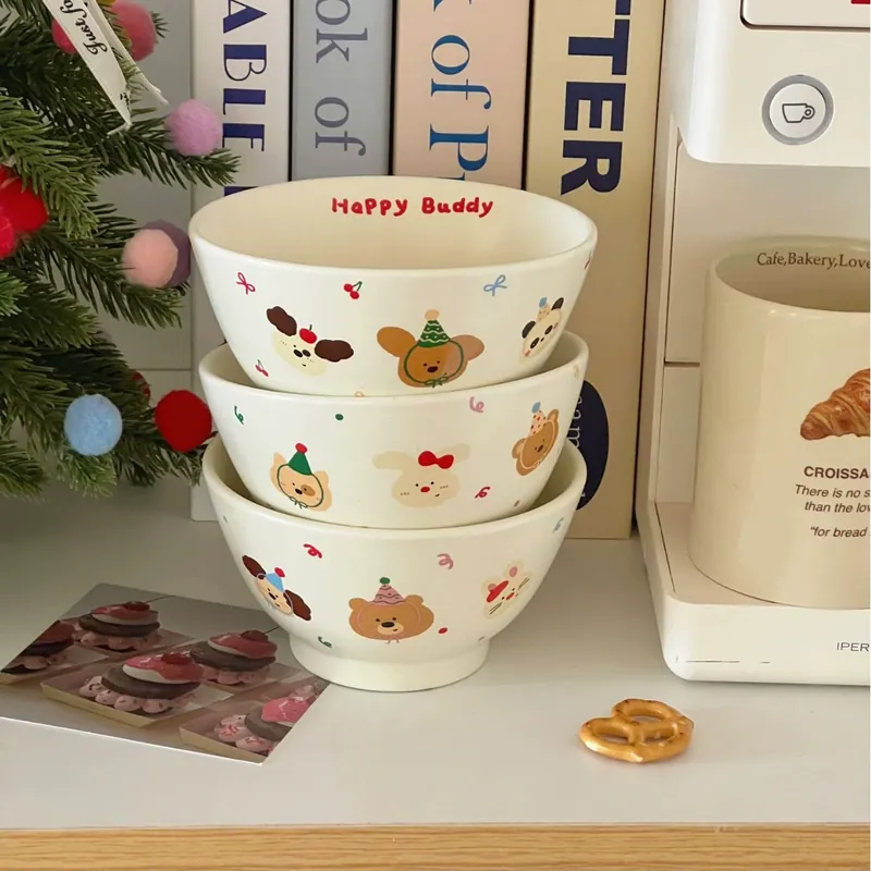 Cartoon Animal Bowl tableware view 4