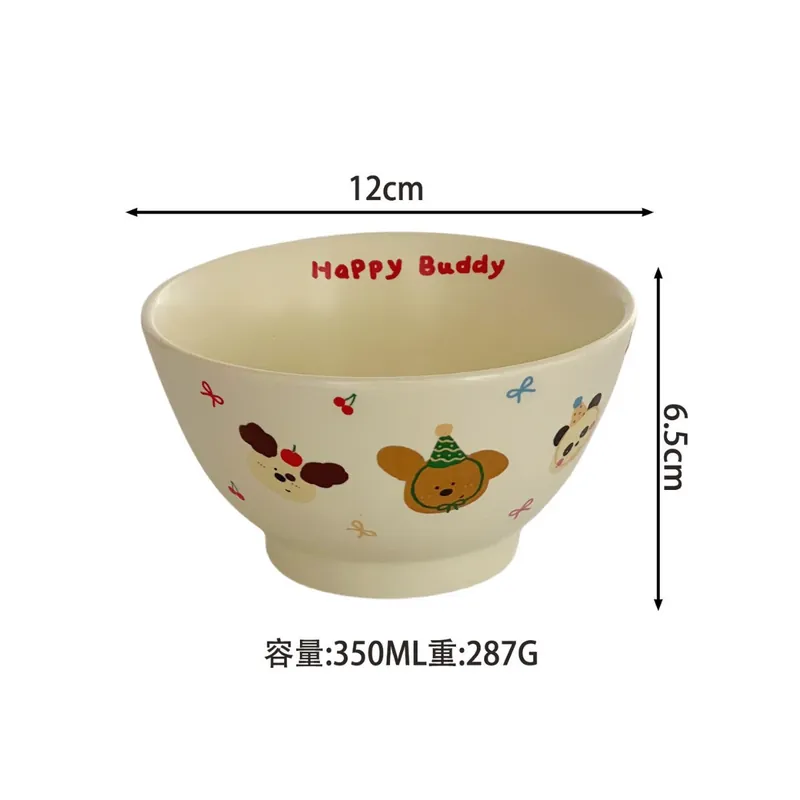 Cartoon Animal Bowl tableware view 7
