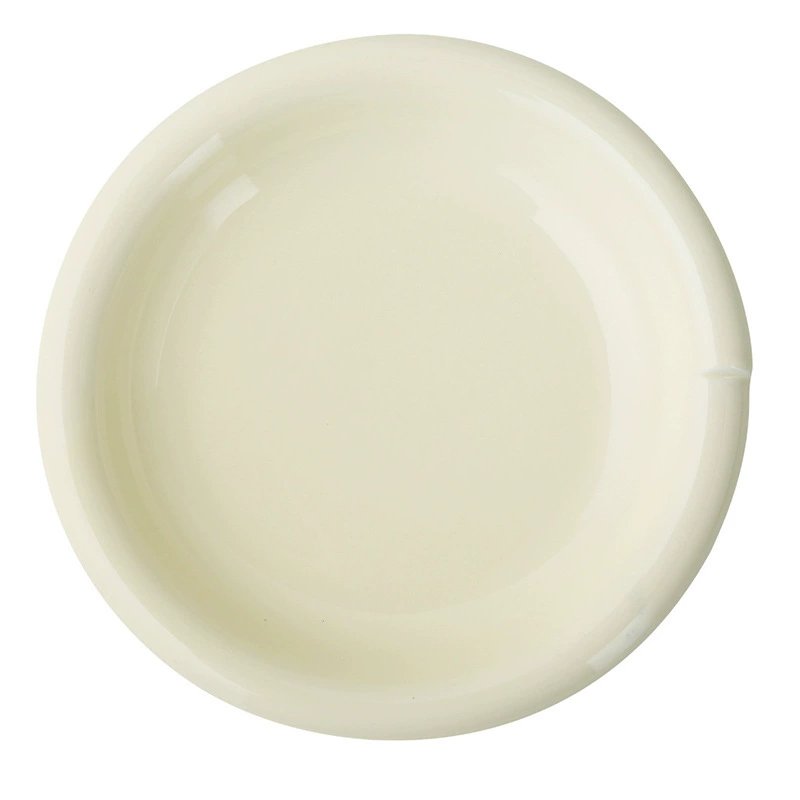 Корейский керамический набор посуды в кремовом стиле tableware view 5