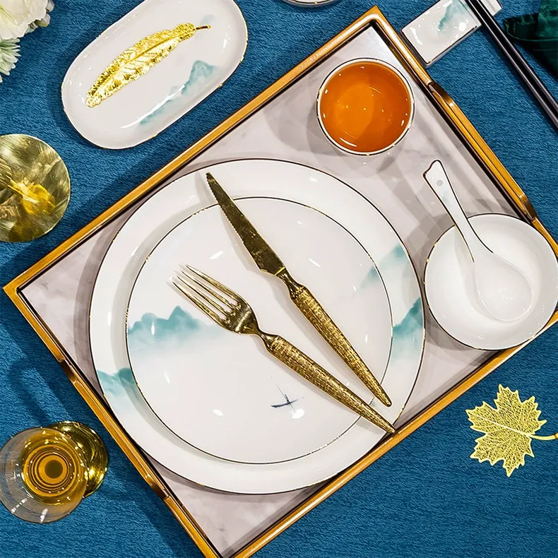 Bone China Dinnerware Set tableware view 4