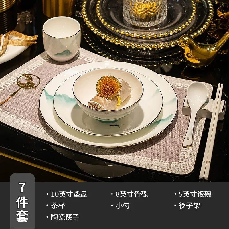 Bone China Dinnerware Set tableware view 7