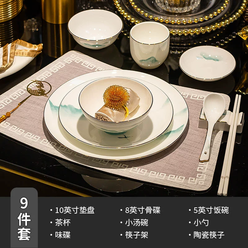 Bone China Dinnerware Set tableware view 9