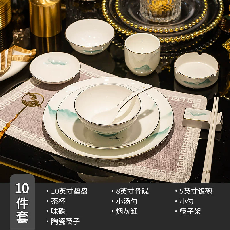 Bone China Dinnerware Set tableware view 10