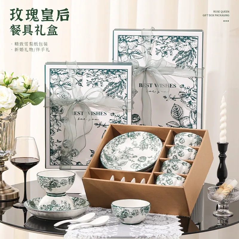 Set de vajilla de cerámica tableware view 2