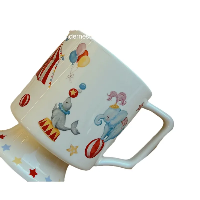 Ceramic Mug with Cute Design tableware view 5