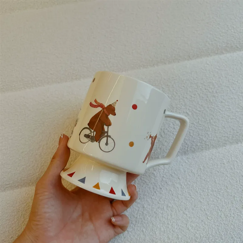 Ceramic Mug with Cute Design tableware view 6