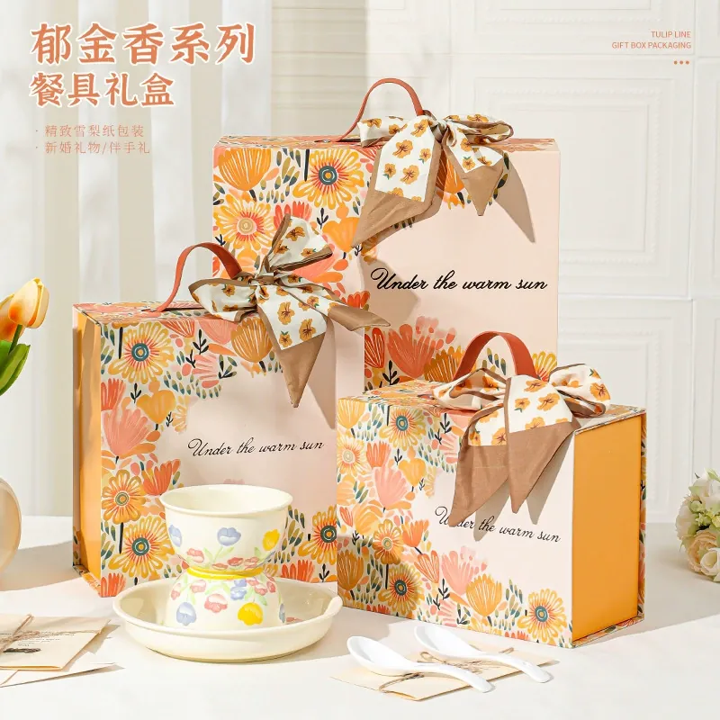 Tulip Ceramic Tableware Set tableware view 2
