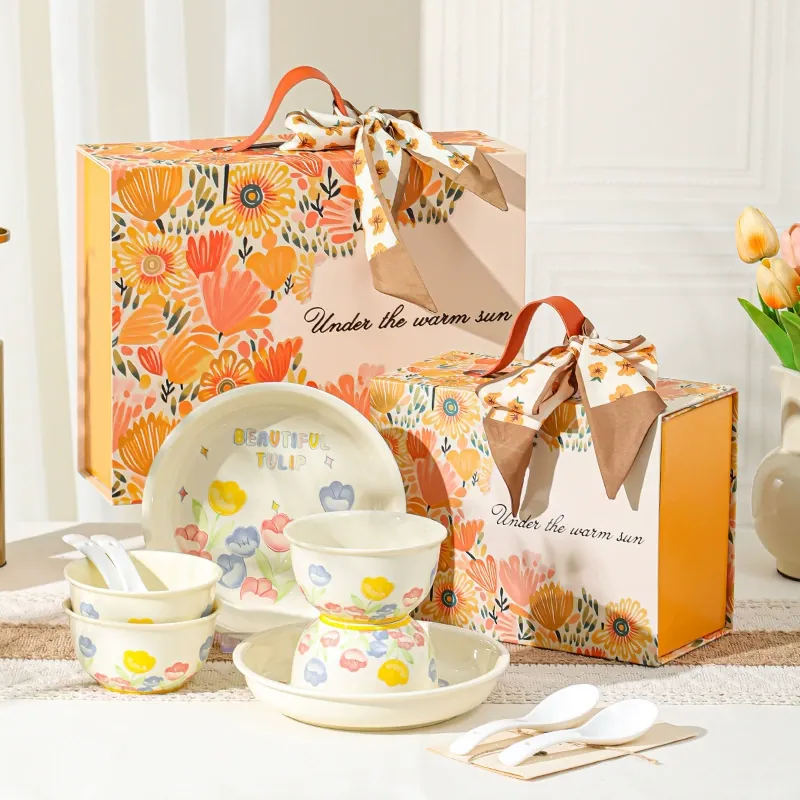 Tulip Ceramic Tableware Set tableware view 4