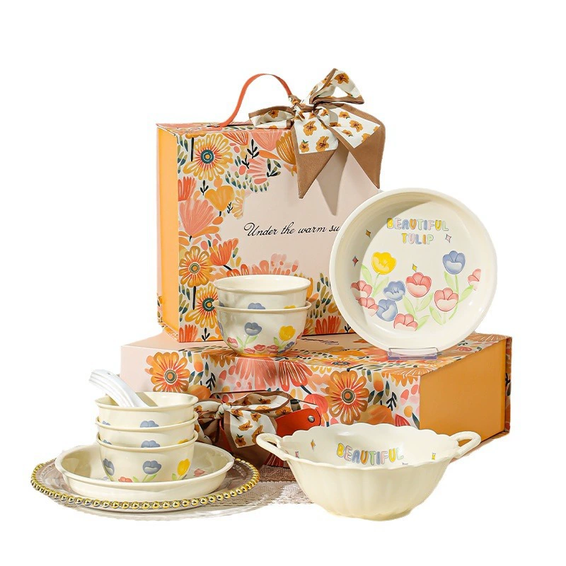 Tulip Ceramic Tableware Set tableware view 5