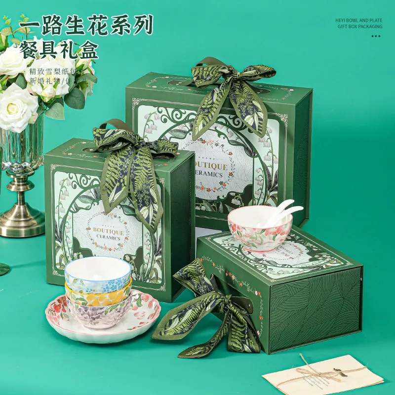 Set de regalo de vajilla de cerámica tableware view 2
