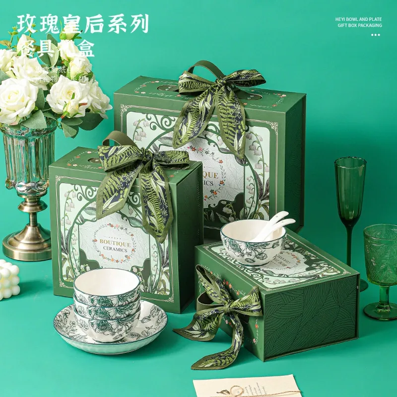 세라믹 식기 선물 세트 tableware view 2