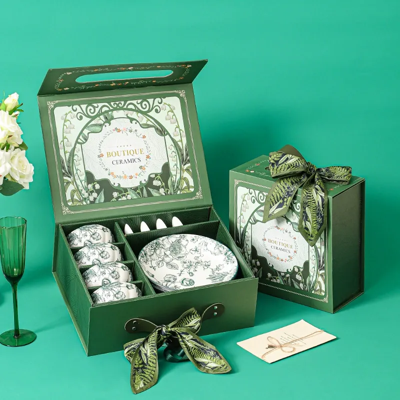 세라믹 식기 선물 세트 tableware view 3