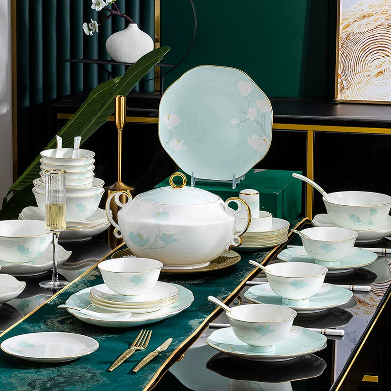 Bone China High-Footed Bowl tableware view 4