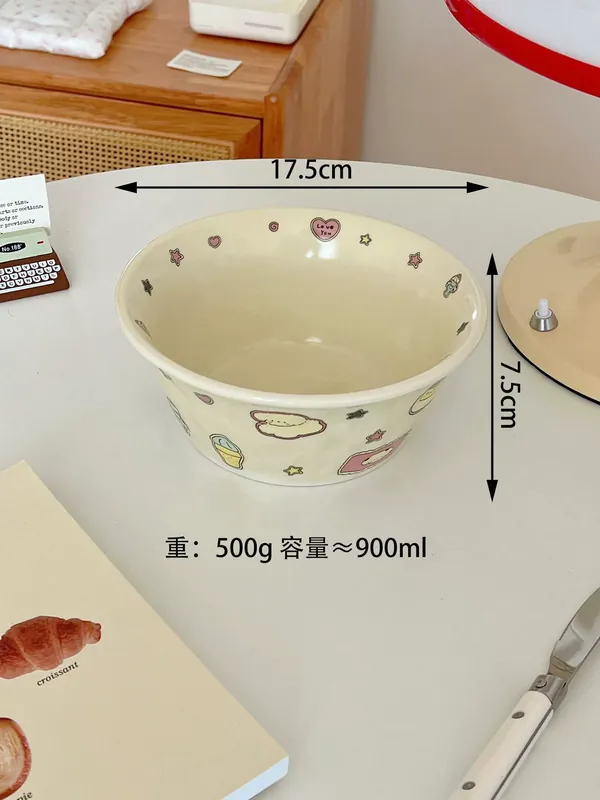وعاء حيوان كرتوني tableware view 7