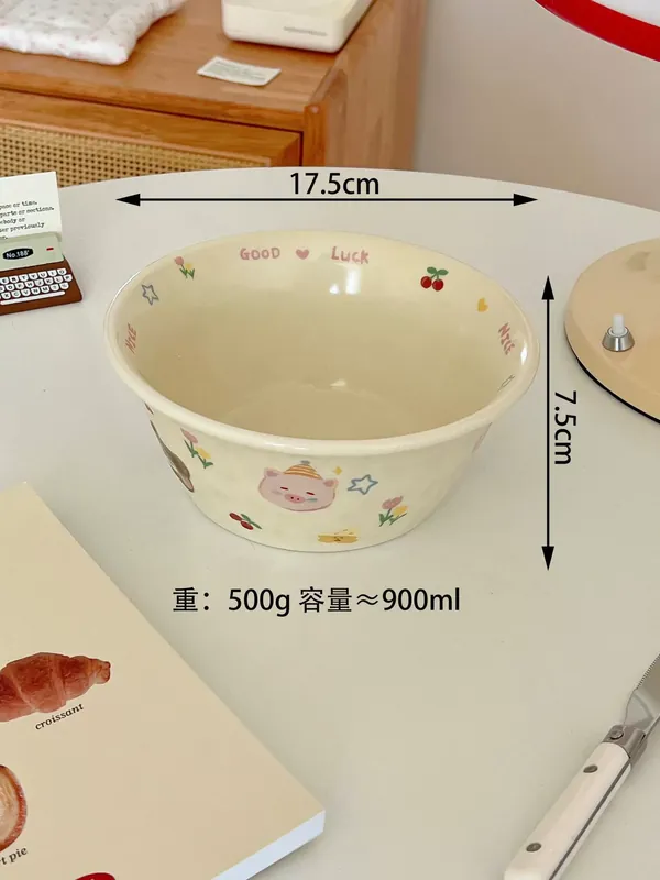 وعاء حيوان كرتوني tableware view 8
