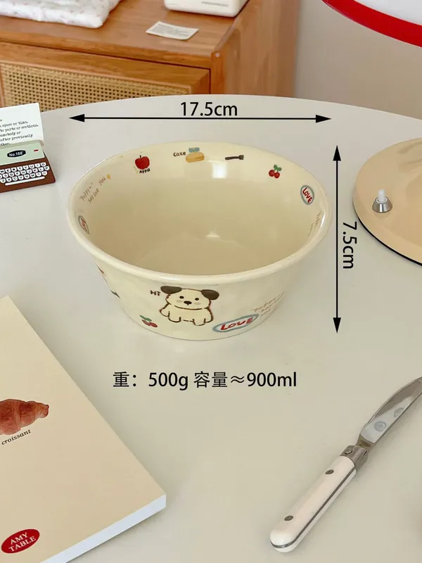 وعاء حيوان كرتوني tableware view 9