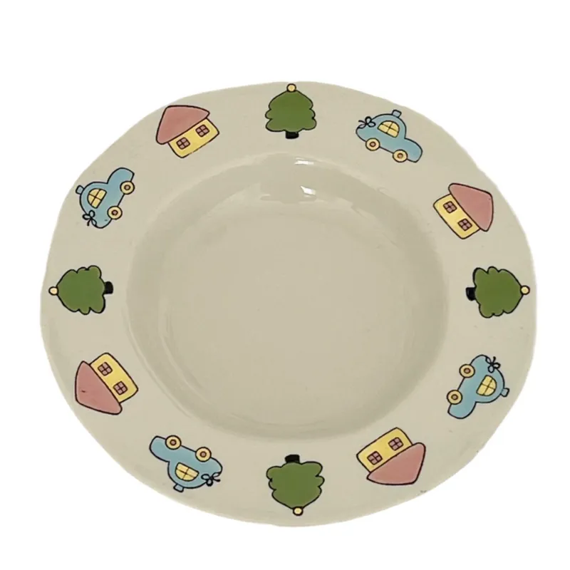 엠보싱 샐러드 플레이트 tableware view 5