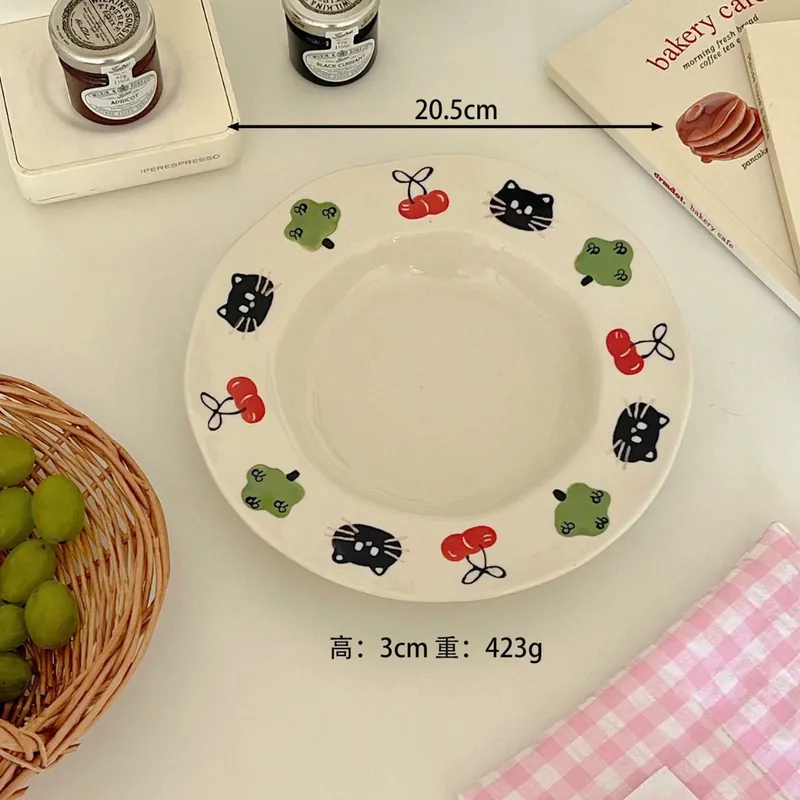 엠보싱 샐러드 플레이트 tableware view 7