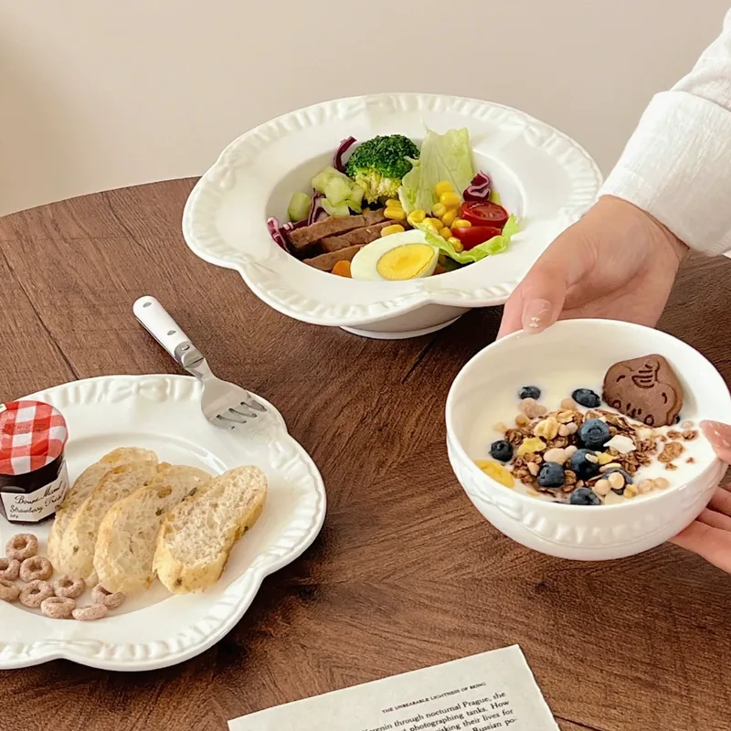French Style Rice Bowl tableware view 2