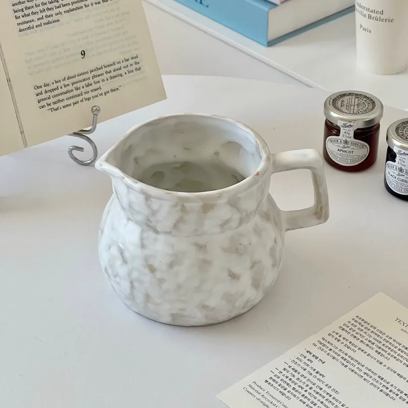 Hand-Painted Milk Jug