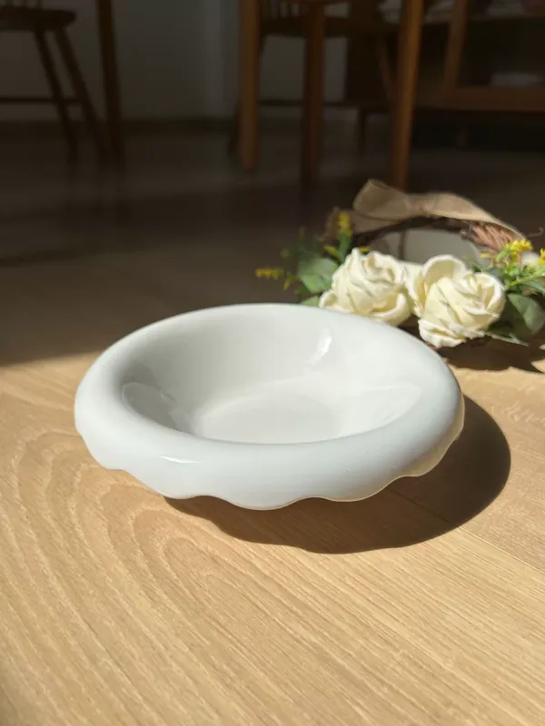 وعاء حلوى بورسلين بسيط tableware view 5