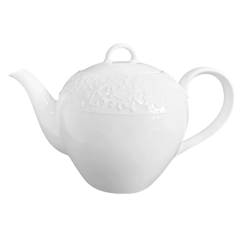 Relief Coffee Cup and Saucer Set with Milk Jug tableware view 5