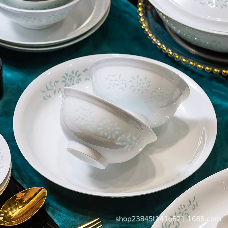 Porcelain Dinnerware Set tableware view 2