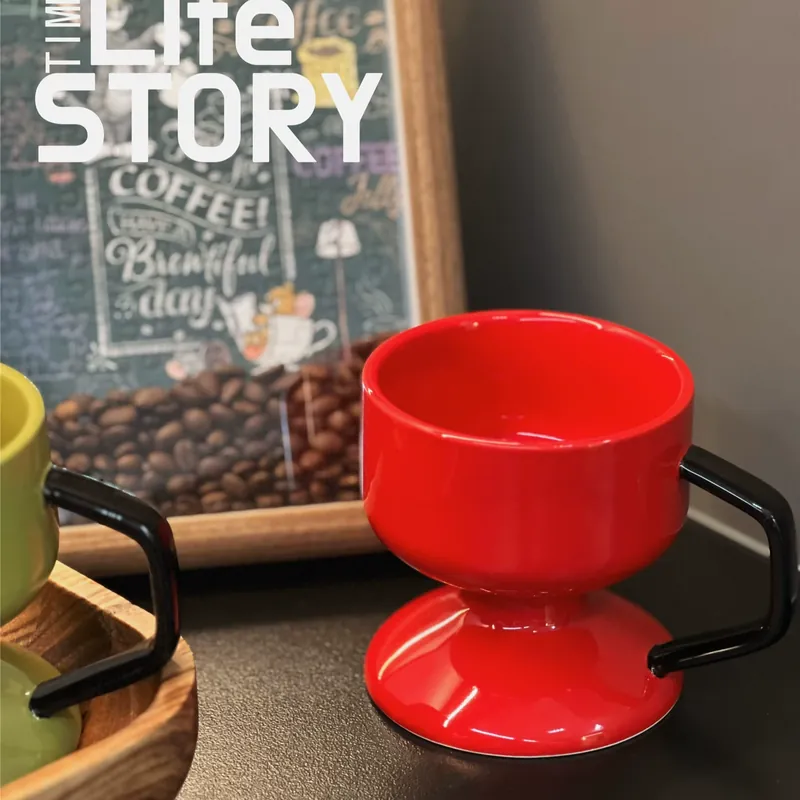Mug en céramique avec motif artistique tableware view 2