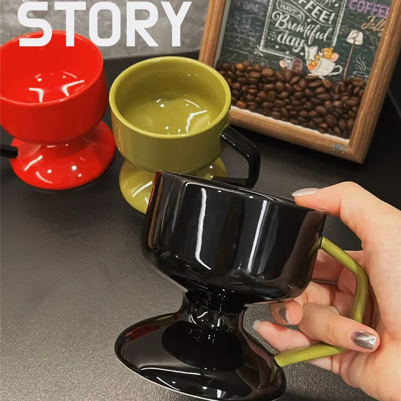 Mug en céramique avec motif artistique tableware view 4