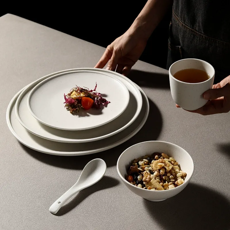 Nordic Ceramic Dinnerware Set tableware view 2