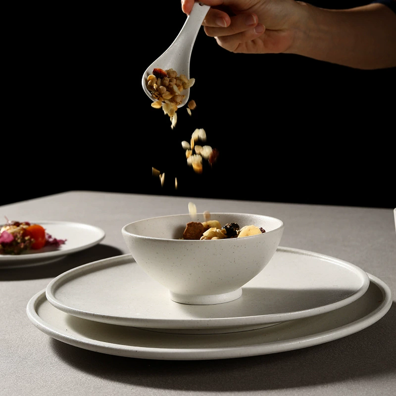 Nordic Ceramic Dinnerware Set tableware view 4