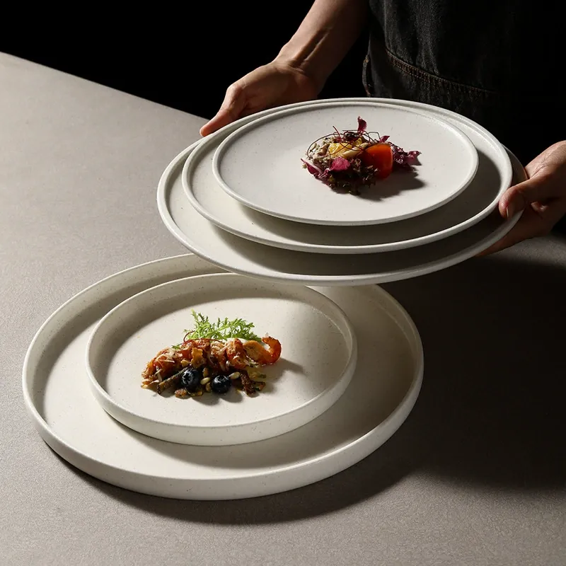 Nordic Ceramic Steak Plate