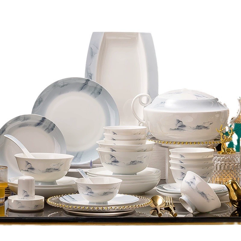 Пиала для риса из костяного фарфора tableware view 5