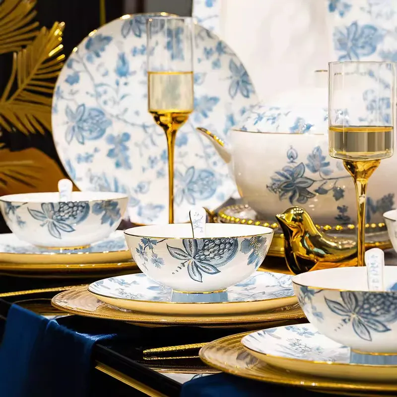 Bone China Dinner Plate tableware view 2
