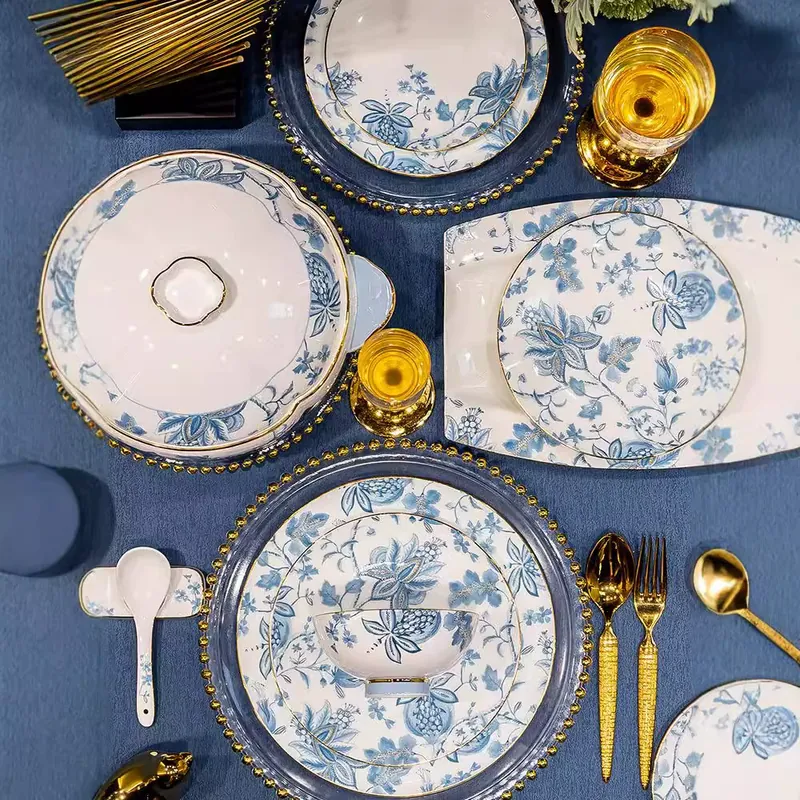 Bone China Dinner Plate tableware view 3