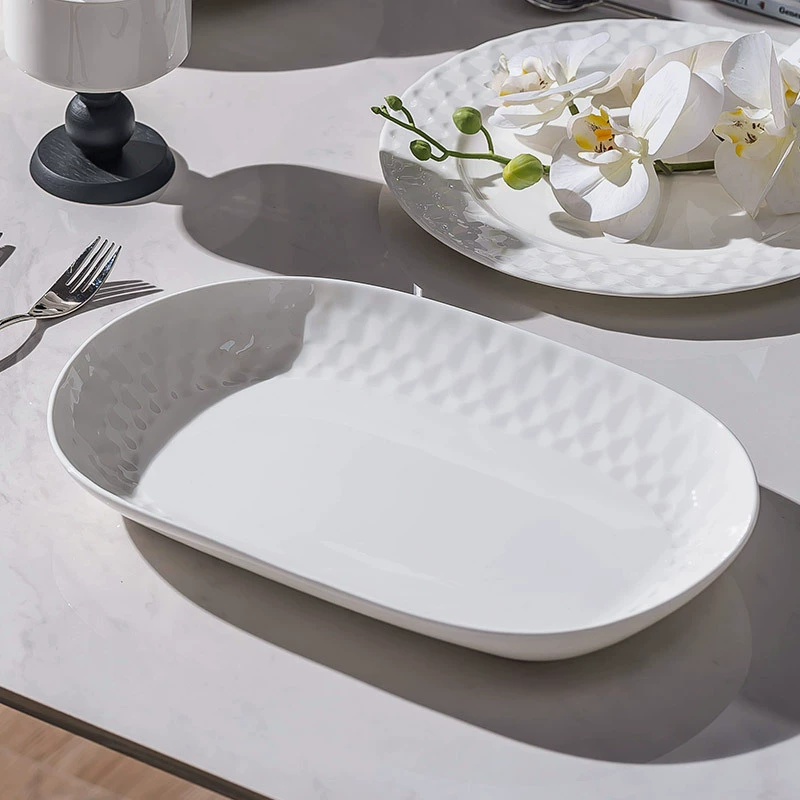 Porcelain Dinner Plate tableware view 2