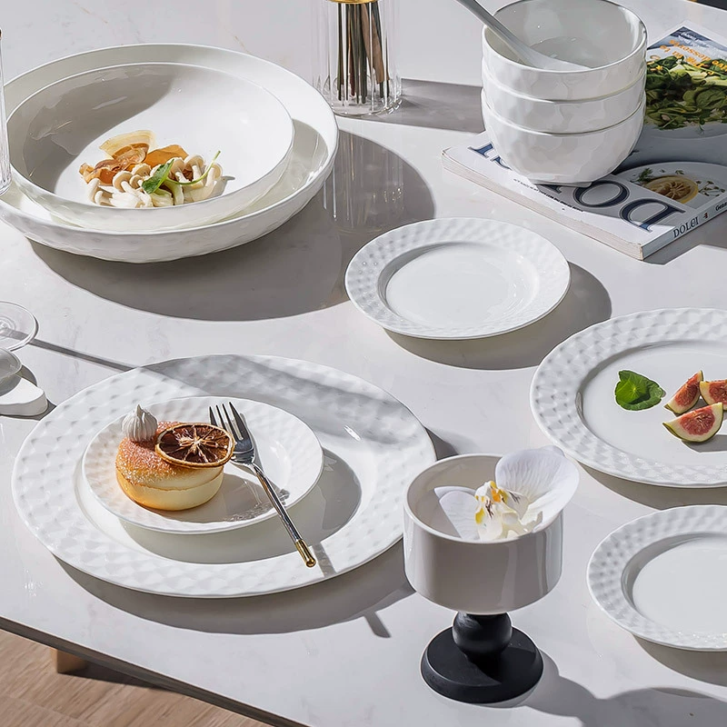 Porcelain Dinner Plate tableware view 3