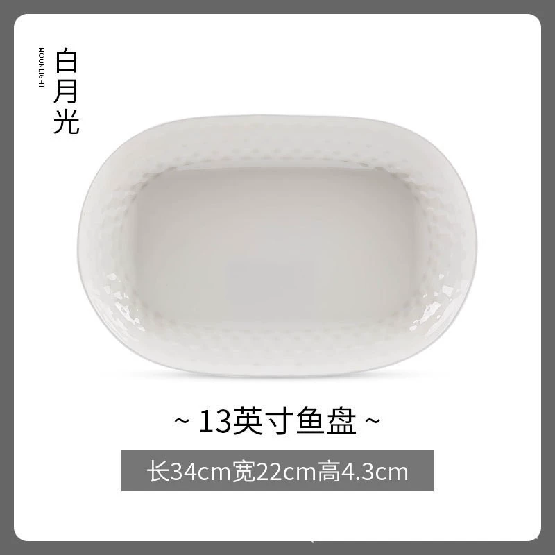 Porcelain Dinner Plate tableware view 11
