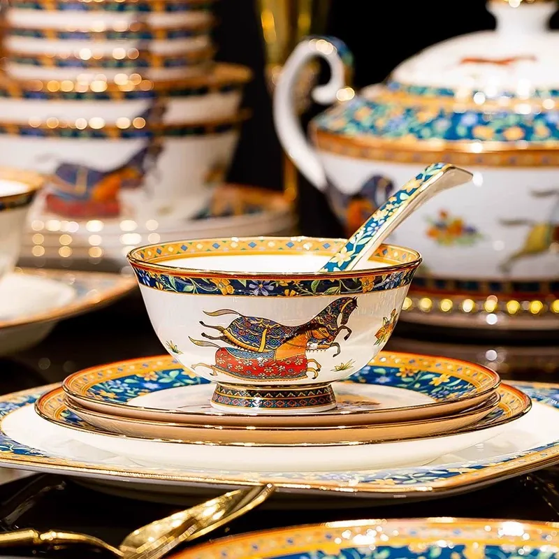 본차이나 식기 세트 tableware view 2
