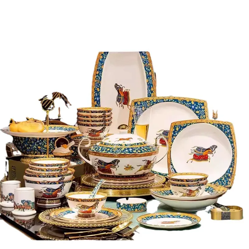 본차이나 식기 세트 tableware view 5