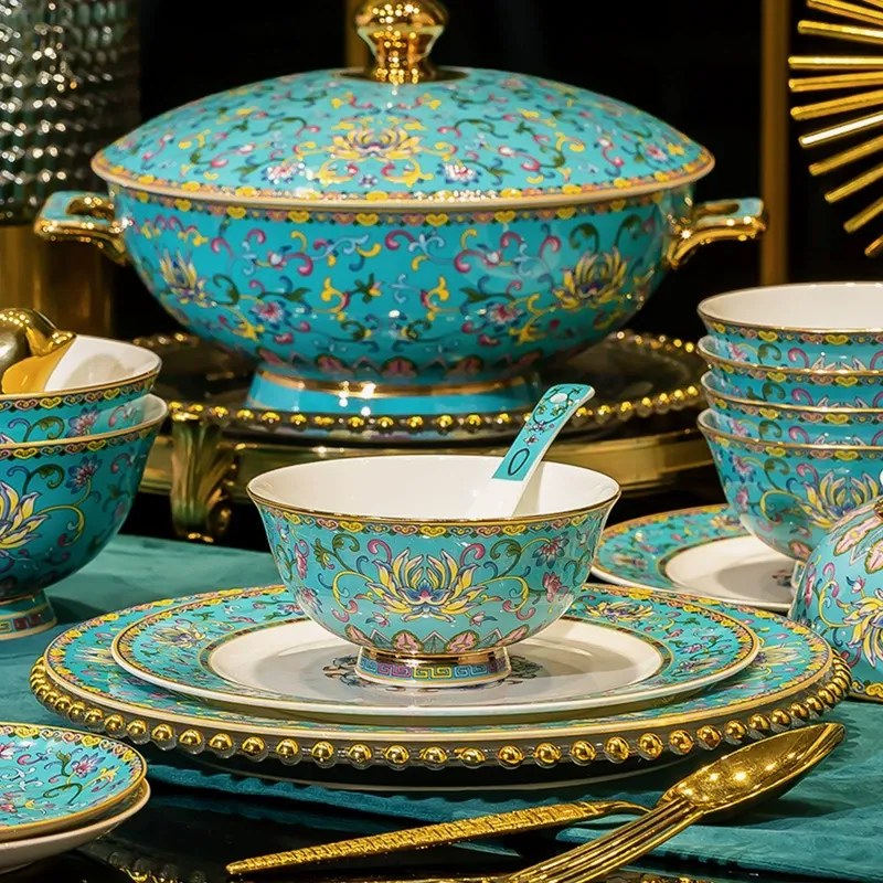 본차이나 밥그릇 tableware view 3